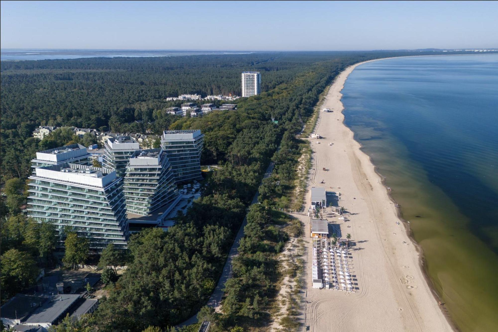 Appartamento Wave Sea View Miedzyzdroje Esterno foto