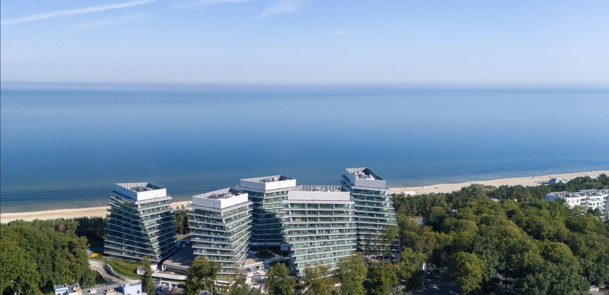 Appartamento Wave Sea View Miedzyzdroje Esterno foto