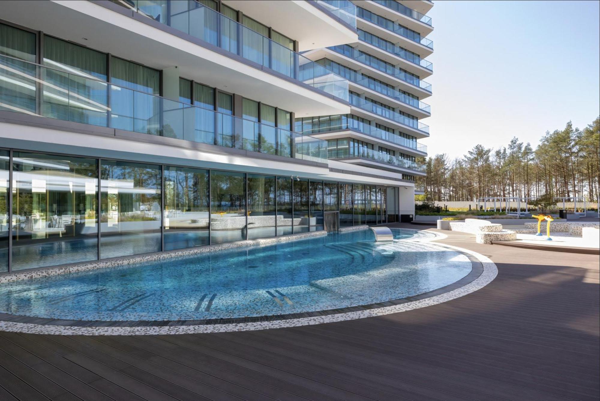 Appartamento Wave Sea View Miedzyzdroje Esterno foto